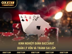 Kinh Nghiệm Đánh Baccarat